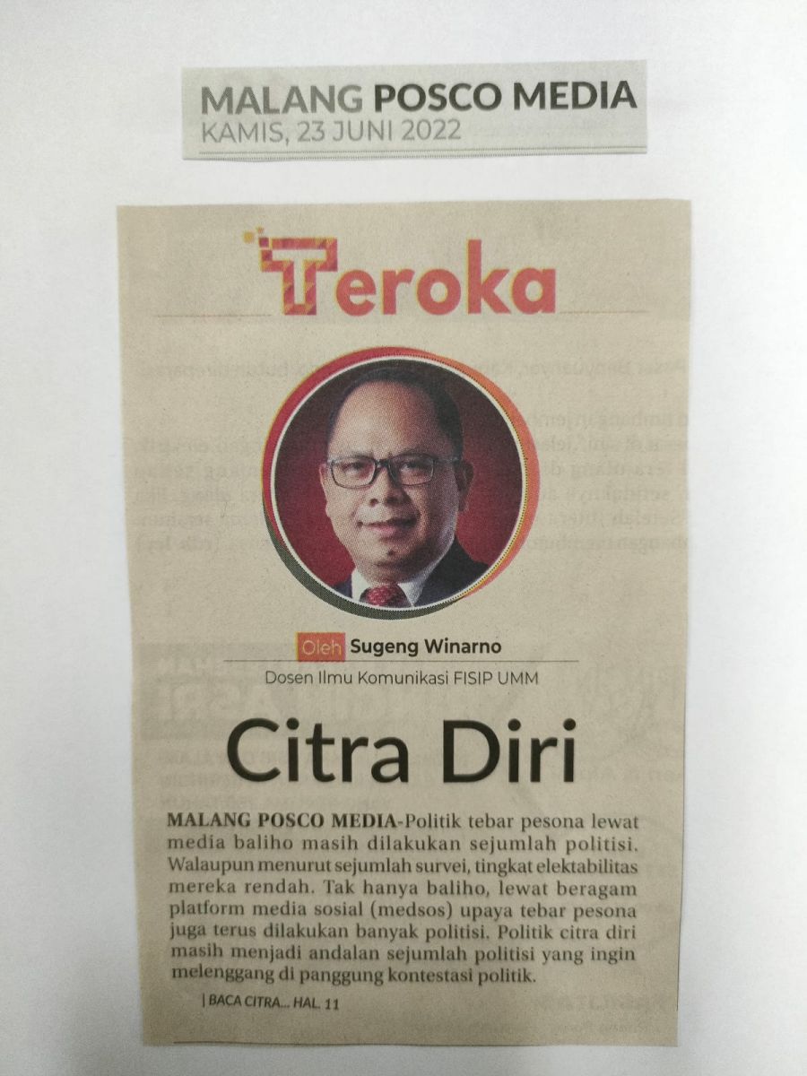 Citra Diri - Malang Posco Media - UMM Dalam Berita Koran Online ...